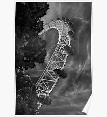 Cities, London, London Eye Poster