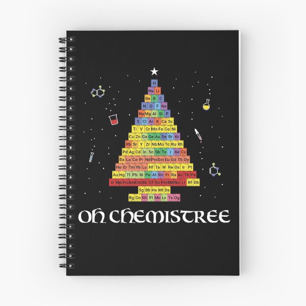 Item preview, Periodic Table Christmas - Colorful Chemistry Christmas Tree - Oh Chemistree designed and sold by finethesign.