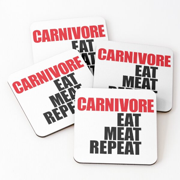 Item preview, Carnivore - Eat, Meat, Repeat. designed and sold by Garmsy.