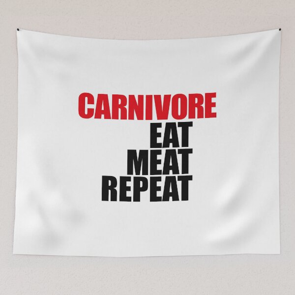 Item preview, Carnivore - Eat, Meat, Repeat. designed and sold by Garmsy.