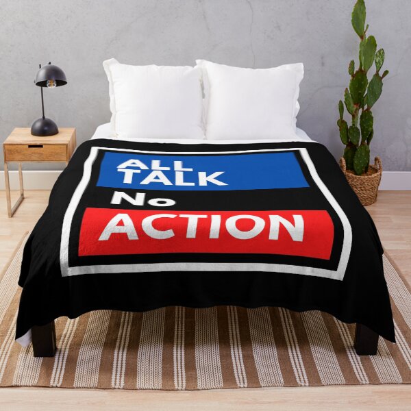 Item preview, All Talk No Action designed and sold by Lolas-Creations.