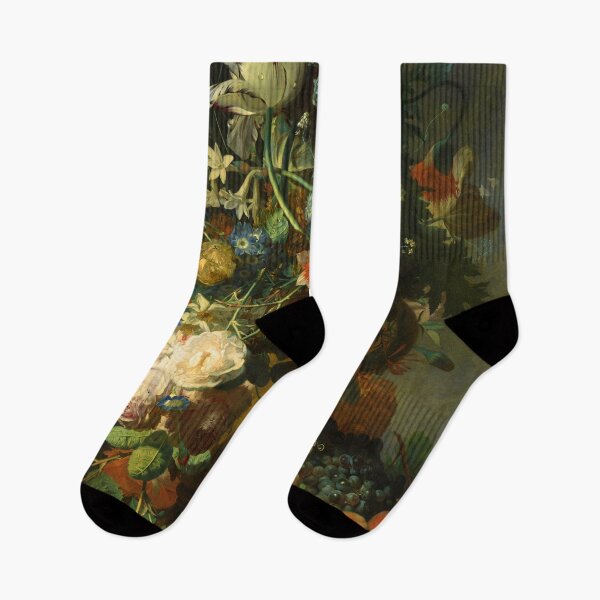 Item preview, Jan van Huysum "Still life with flowers and fruits" designed and sold by Alexandra Dahl.