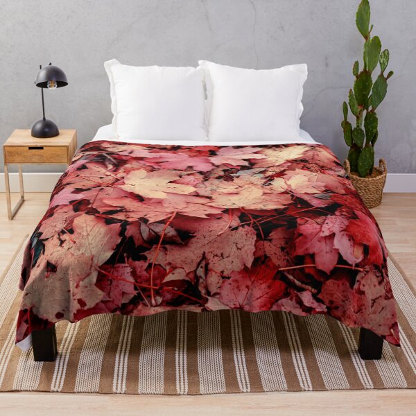 Item preview, Autumn background of fallen red leaves designed and sold by lena-maximova.