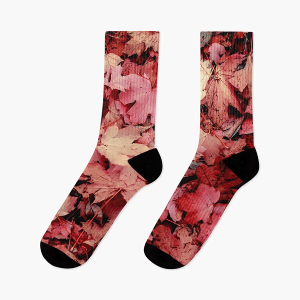 Item preview, Autumn background of fallen red leaves designed and sold by lena-maximova.