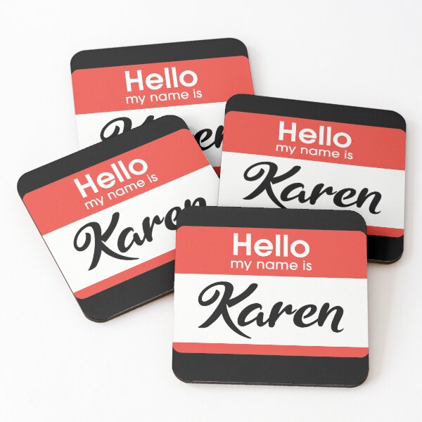 Item preview, Hello my name is Karen Name Tag designed and sold by johnta17.