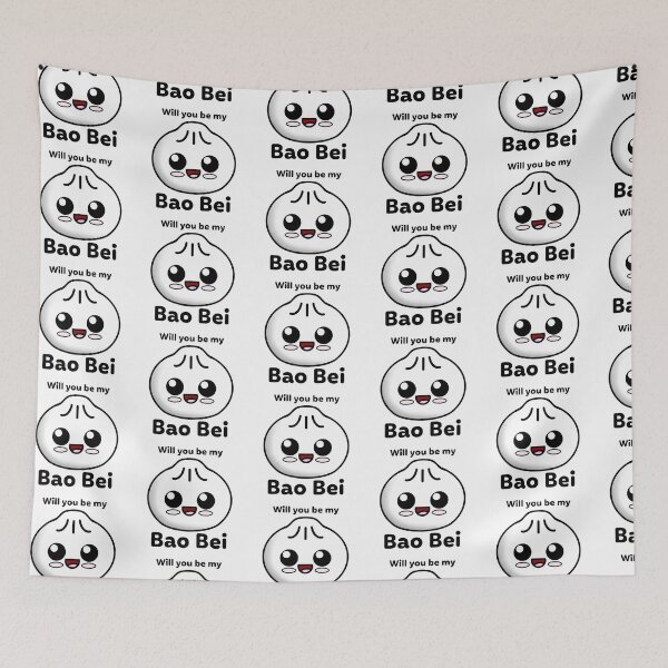 Item preview, Will you be my Bao Bei? designed and sold by cookingwithten.