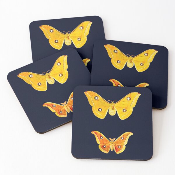 Item preview, Tussar Silk Moths designed and sold by TheBearandBunny.