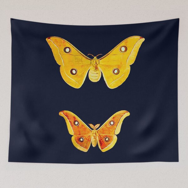 Item preview, Tussar Silk Moths designed and sold by TheBearandBunny.