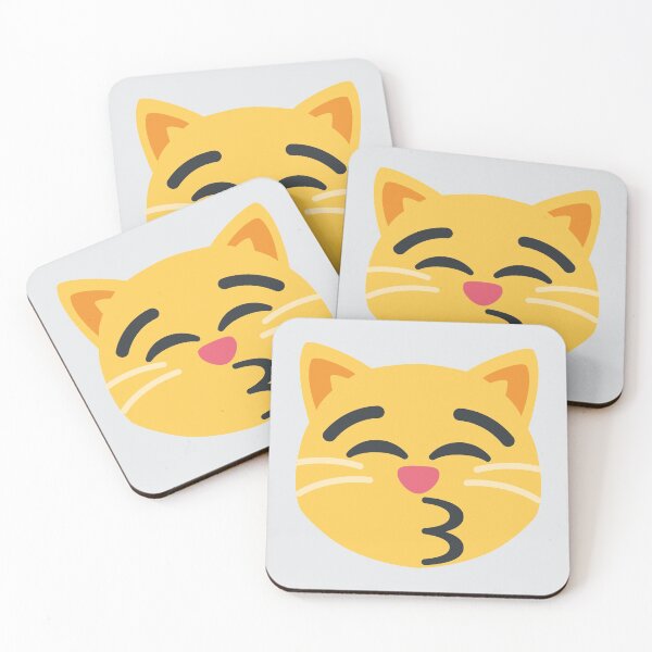 Item preview, Kissing Cat designed and sold by Stitchmoji.
