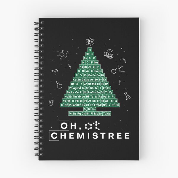 Item preview, Oh Chemistree - Green Periodic Table Fir Tree - Chemistry designed and sold by finethesign.
