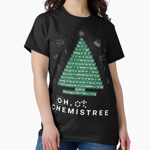Item preview, Oh Chemistree - Green Periodic Table Fir Tree - Chemistry designed and sold by finethesign.