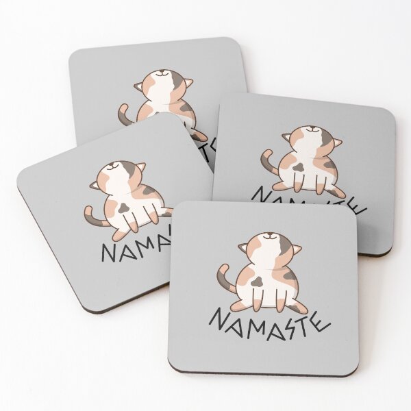 Item preview, Namaste Cat Yoga Burns Off That Crazy designed and sold by Jajulile.