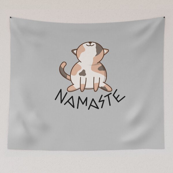 Item preview, Namaste Cat Yoga Burns Off That Crazy designed and sold by Jajulile.