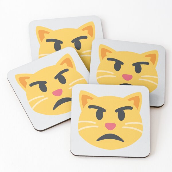 Item preview, Pouting Cat designed and sold by Stitchmoji.