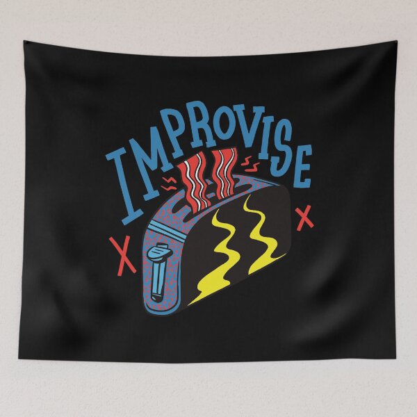 Item preview, Improvised Bacon designed and sold by popularthreadz.