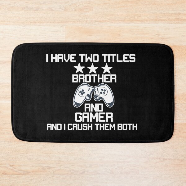 Item preview, I Have Two Titles Brother And Gamer designed and sold by All in One  Design.
