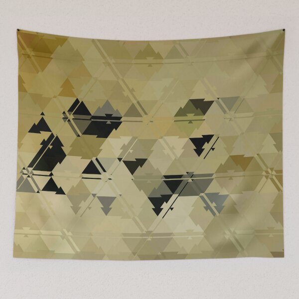 Item preview, Royal yellow / triangle pattern  designed and sold by AYACHI90.