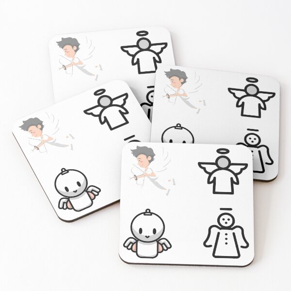 Item preview, Angel sticker pack3 designed and sold by spiritual-tee.