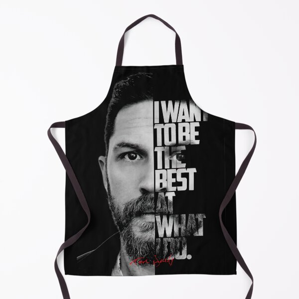 Item preview, Black and white Tom Hardy quote poster designed and sold by Enea Kelo.