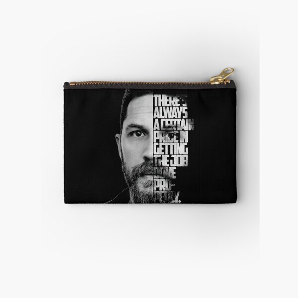 Item preview, Black and white Tom Hardy quote poster designed and sold by Enea Kelo.
