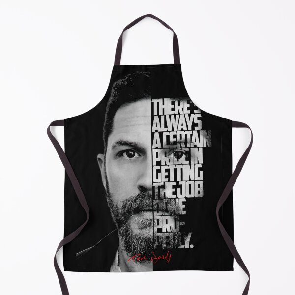 Item preview, Black and white Tom Hardy quote poster designed and sold by Enea Kelo.