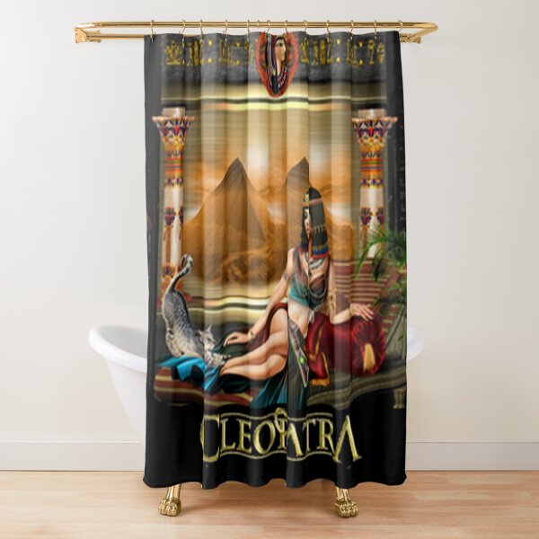 Cleopatra-Queen of Egypt Shower Curtain