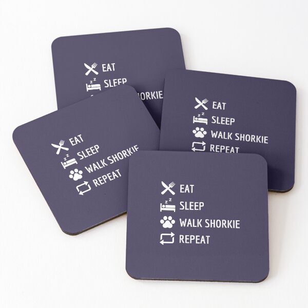 Item preview, Eat Sleep Walk Shorkie Repeat designed and sold by Nuno Brito.
