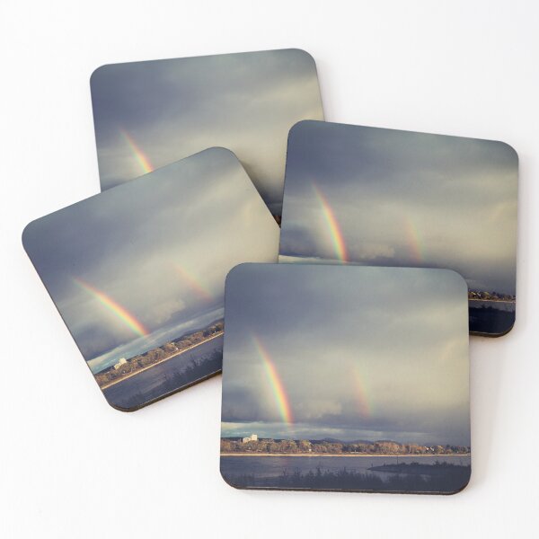 Item preview, Rhine, Siebengebirge and double Rainbow - Photography designed and sold by greatnorris.
