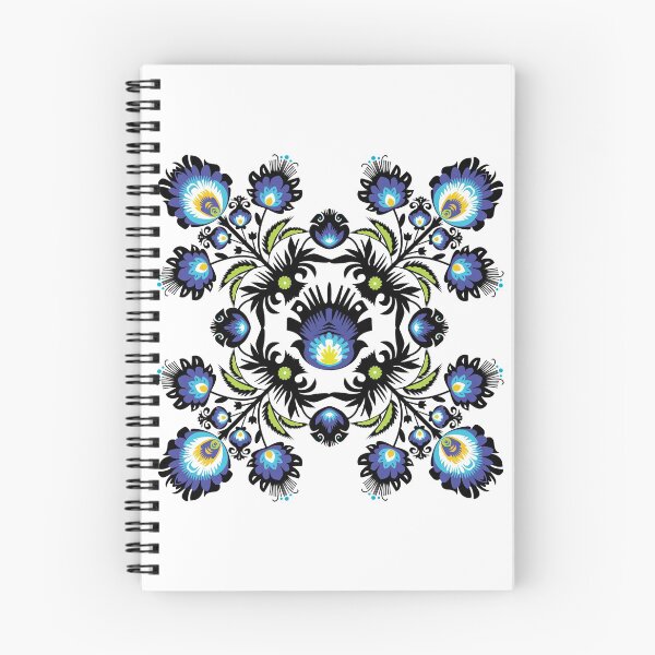 Item preview, Blue and black Folk quadriple composition designed and sold by FK-UK.
