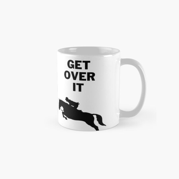 Item preview, Equestrianism Get Over It designed and sold by AutumnVibeShop.
