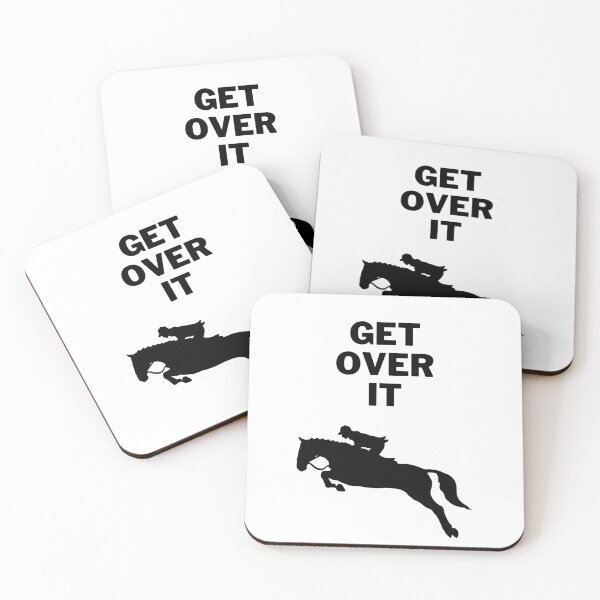 Item preview, Equestrianism Get Over It designed and sold by AutumnVibeShop.