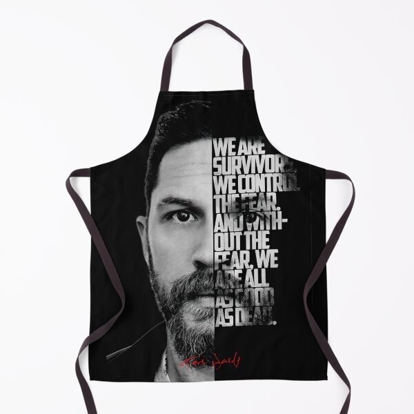 Item preview, Black and white Tom Hardy quote poster designed and sold by Enea Kelo.