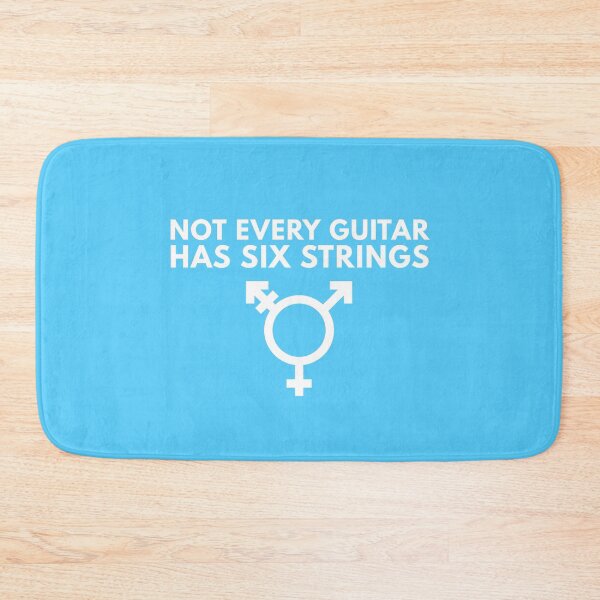 Item preview, Not every guitar has six strings (Transgender symbol) designed and sold by AnnieHochmann.