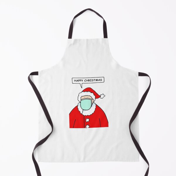 Item preview, Coronavirus Christmas Santa Claus in a Face Mask Cartoon designed and sold by KateTaylor.