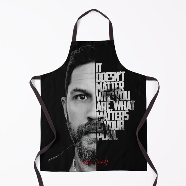 Item preview, Black and white Tom Hardy quote poster designed and sold by Enea Kelo.