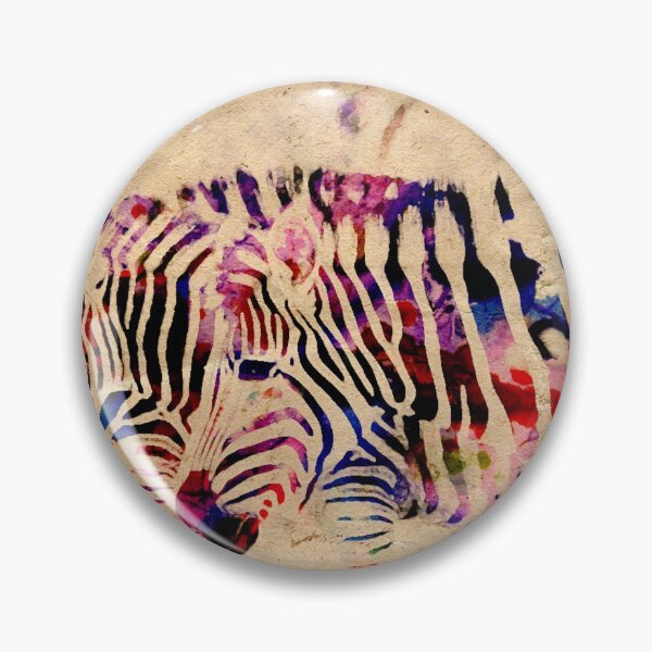 Item preview, Paint Spattered Zebras designed and sold by CouzDesigns.
