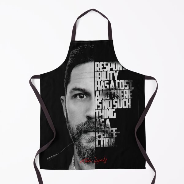 Item preview, Black and white Tom Hardy quote poster designed and sold by Enea Kelo.