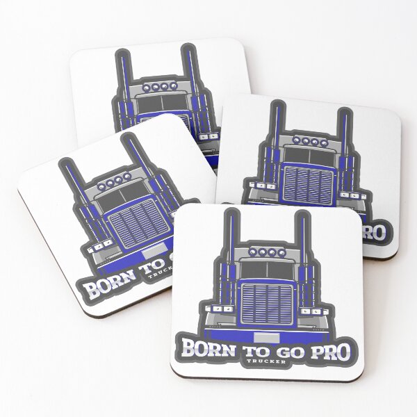 Item preview, Born to Go Pro Trucker designed and sold by Spicy Chilli.