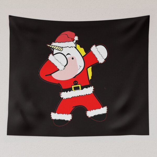 Item preview, Dabbing Santa Claus Cattle, or cows and bulls Christmas Kids Boys Girls Dab Xmas Gifts T-Shirt designed and sold by Dadya.
