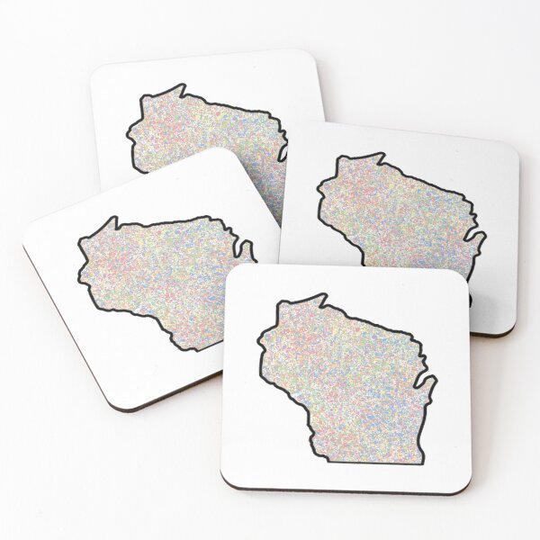 Item preview, Wisconsin State Splatter Graphic designed and sold by karinnem.