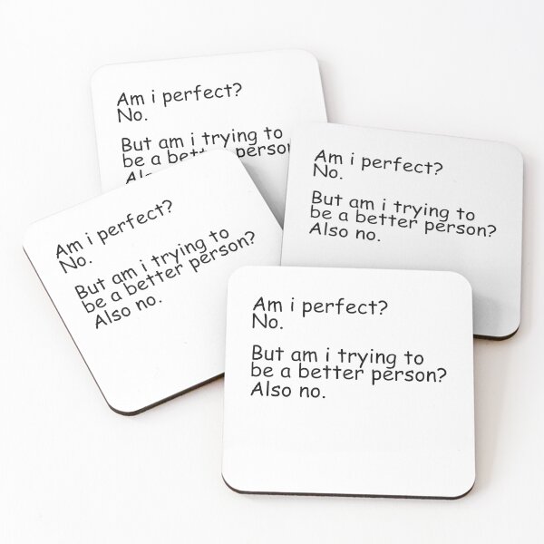 Item preview, Am I perfect? No. designed and sold by TheMattDesigns.