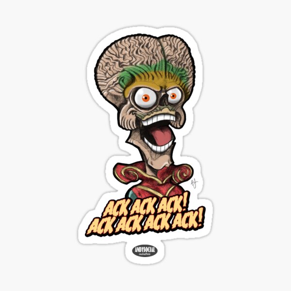 Martian Ambassador Sticker