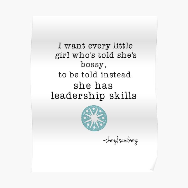 Leadership Skills Poster