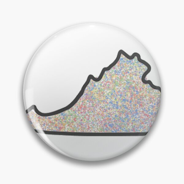 Item preview, Virginia State Splatter Graphic designed and sold by karinnem.