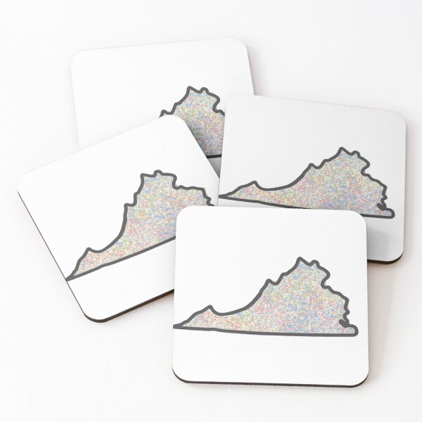 Item preview, Virginia State Splatter Graphic designed and sold by karinnem.