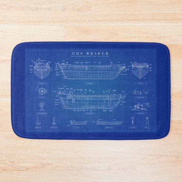 Item preview, HMS BEAGLE (Blueprint) designed and sold by BGALAXY.