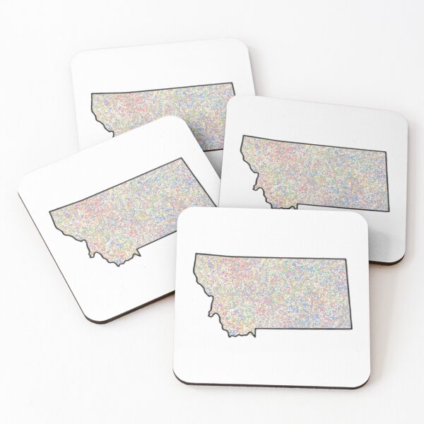 Item preview, Montana State Splatter Graphic designed and sold by karinnem.