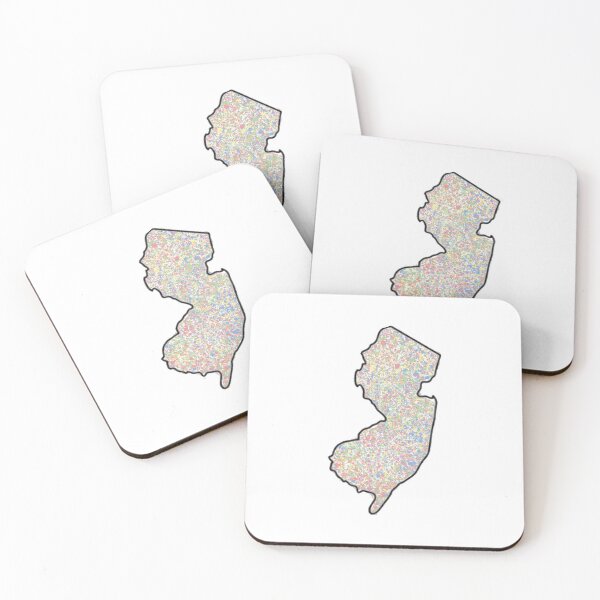 Item preview, New Jersey State Splatter Graphic designed and sold by karinnem.