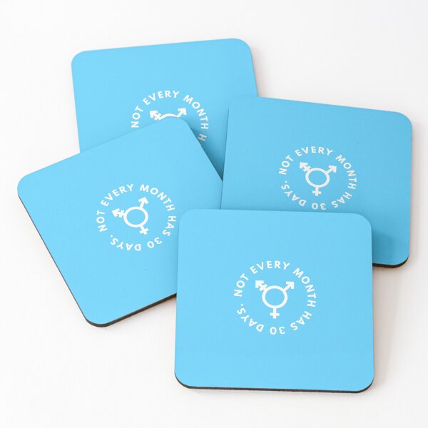 Item preview, Not every month has 30 days (Transgender symbol) - circular version designed and sold by AnnieHochmann.