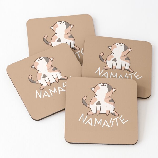 Item preview, I Do Yoga To Burn Off The Crazy Namaste Cat designed and sold by Jajulile.